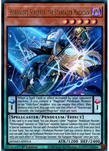 Horoscope Sorcerer, the Stargazer Magician