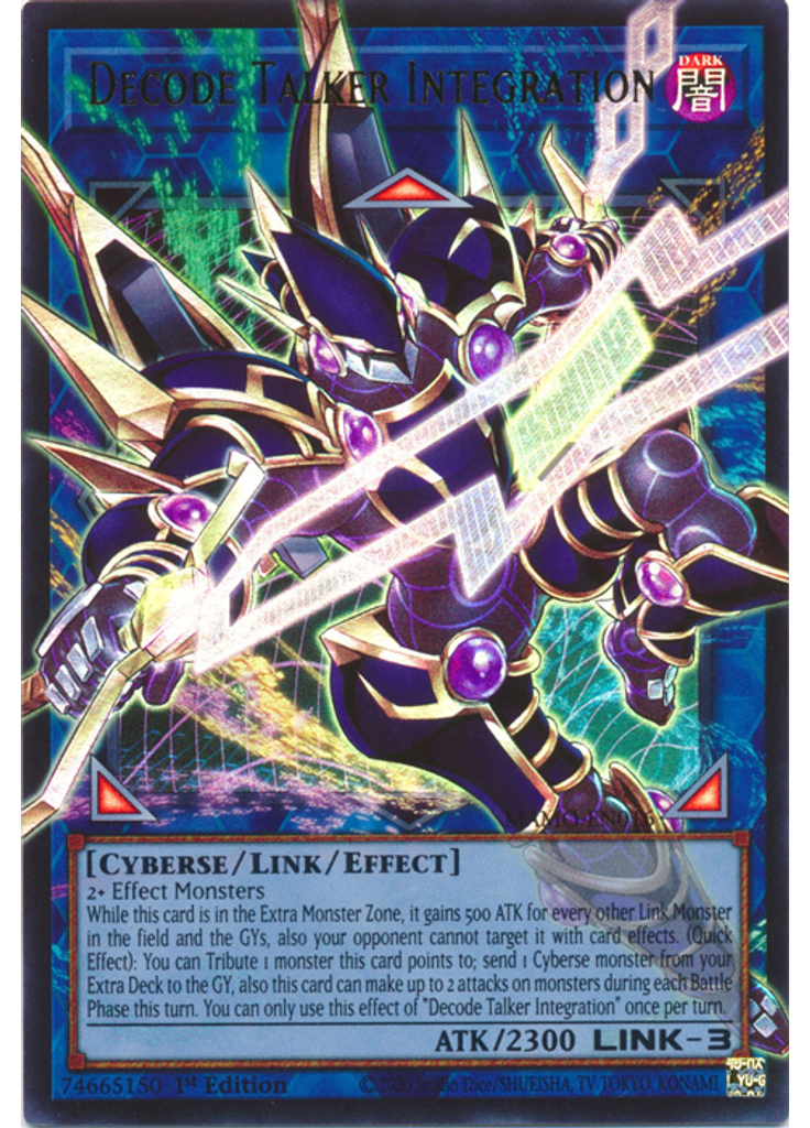Decode Talker Integration (Ultra Rare 1st Edition Ea)