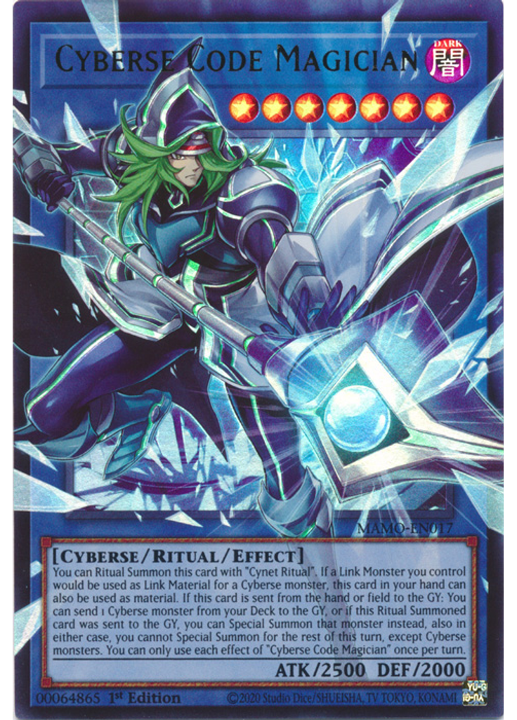 Cyberse Code Magician (Ultra Rare 1st Edition Ea)