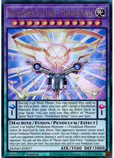 Master Spirit Tech Force - Pendulum Ruler