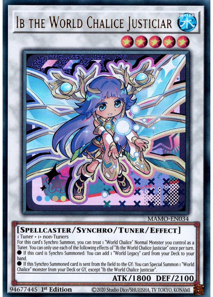 Ib the World Chalice Justiciar