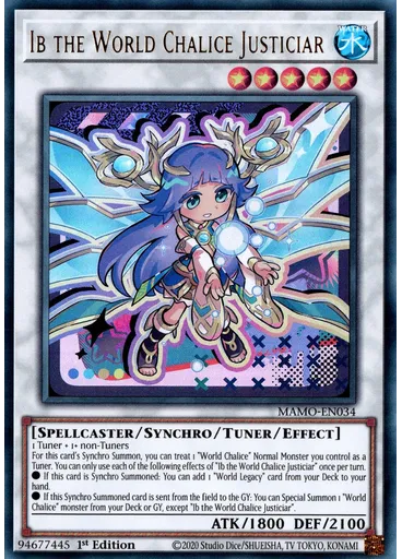 Ib the World Chalice Justiciar