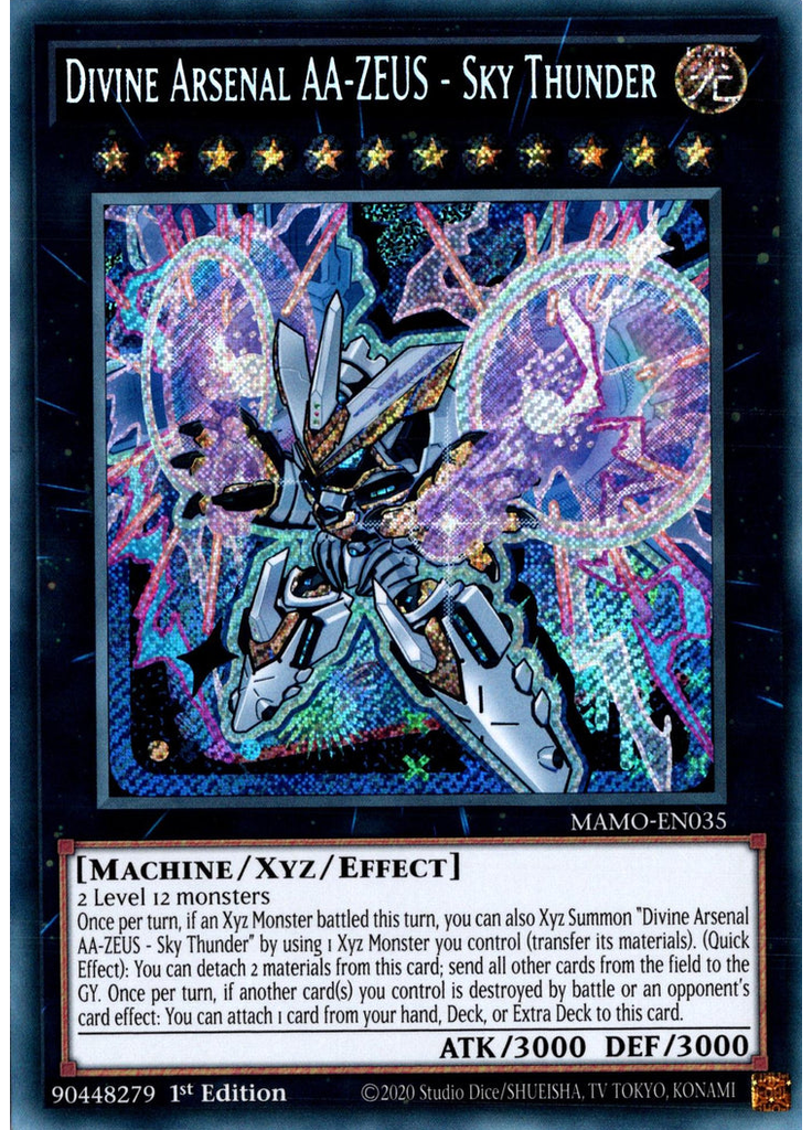 Divine Arsenal AA-ZEUS - Sky Thunder (Secret Rare 1st Edition)
