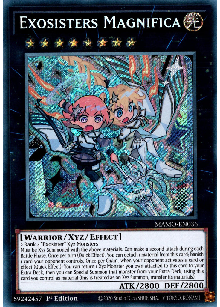 Exosisters Magnifica (Secret Rare 1st Edition)