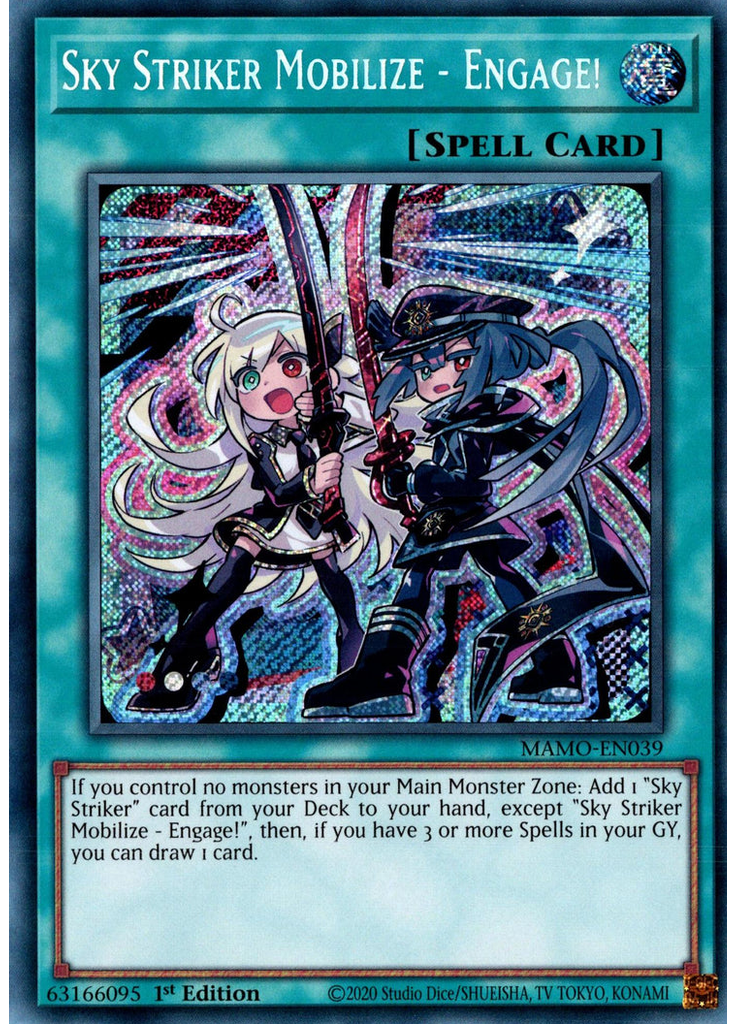 Sky Striker Mobilize - Engage! (Secret Rare 1st Edition)