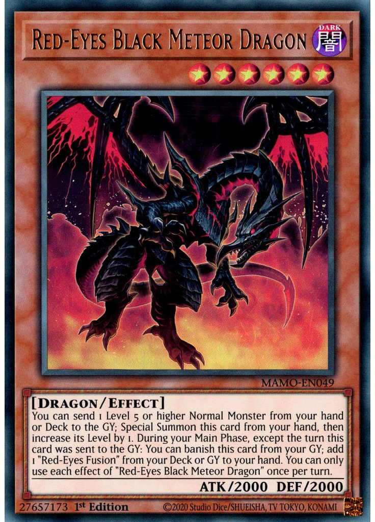 Red-Eyes Black Meteor Dragon