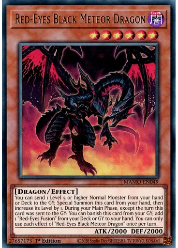 Red-Eyes Black Meteor Dragon