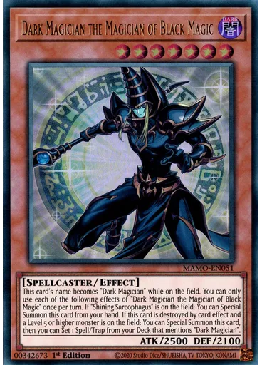Dark Magician the Magician of Black Magic