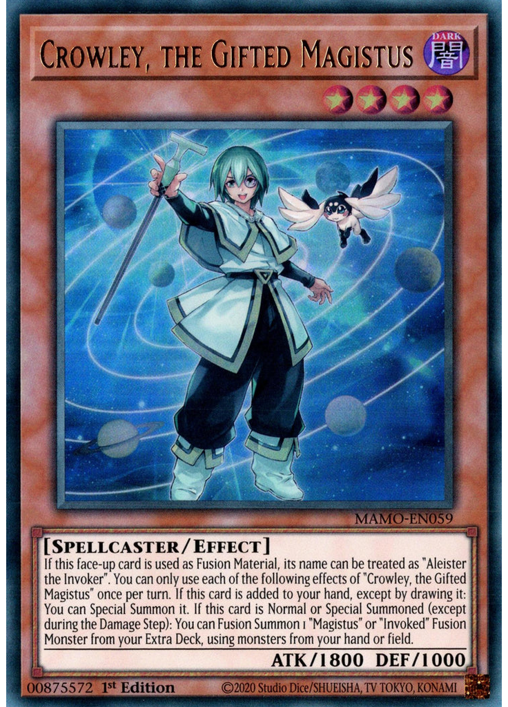 Crowley, the Gifted Magistus