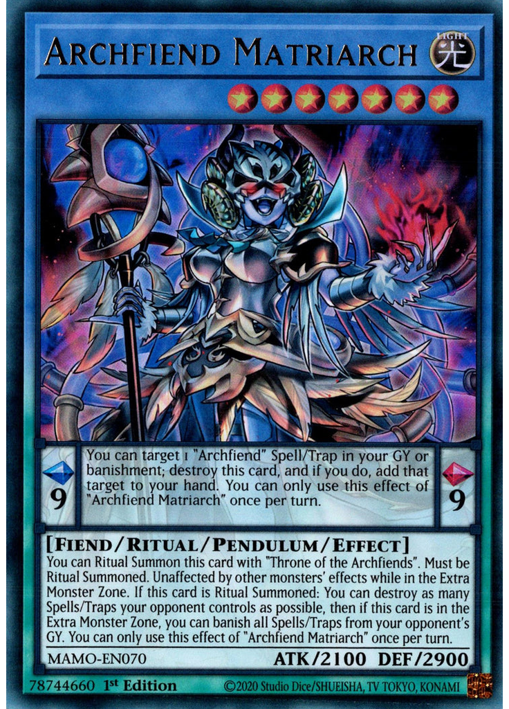 Archfiend Matriarch