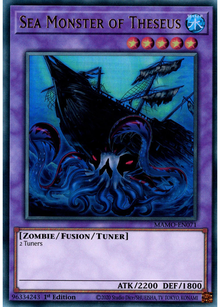Sea Monster of Theseus