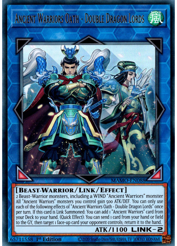 Ancient Warriors Oath - Double Dragon Lords
