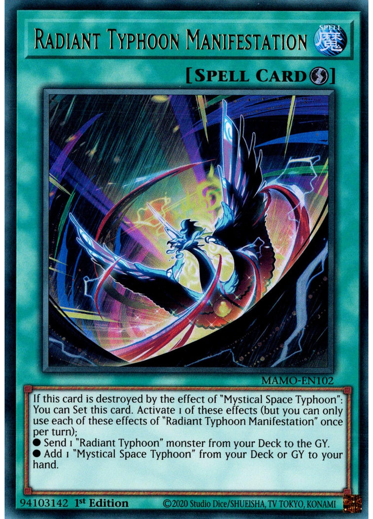 Radiant Typhoon Manifestation