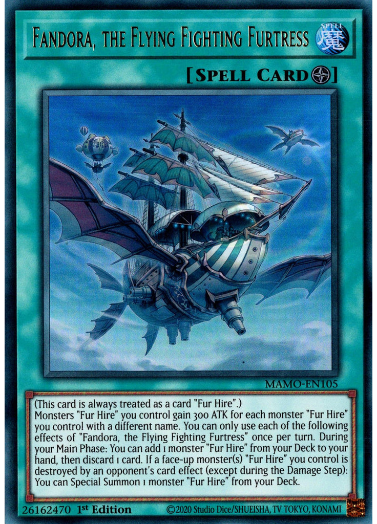 Fandora, the Flying Fighting Furtress