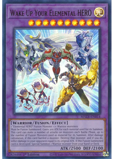 Wake Up Your Elemental HERO