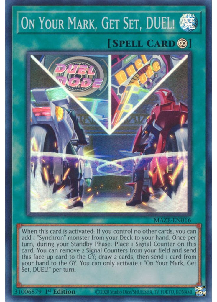 On Your Mark, Get Set, DUEL!