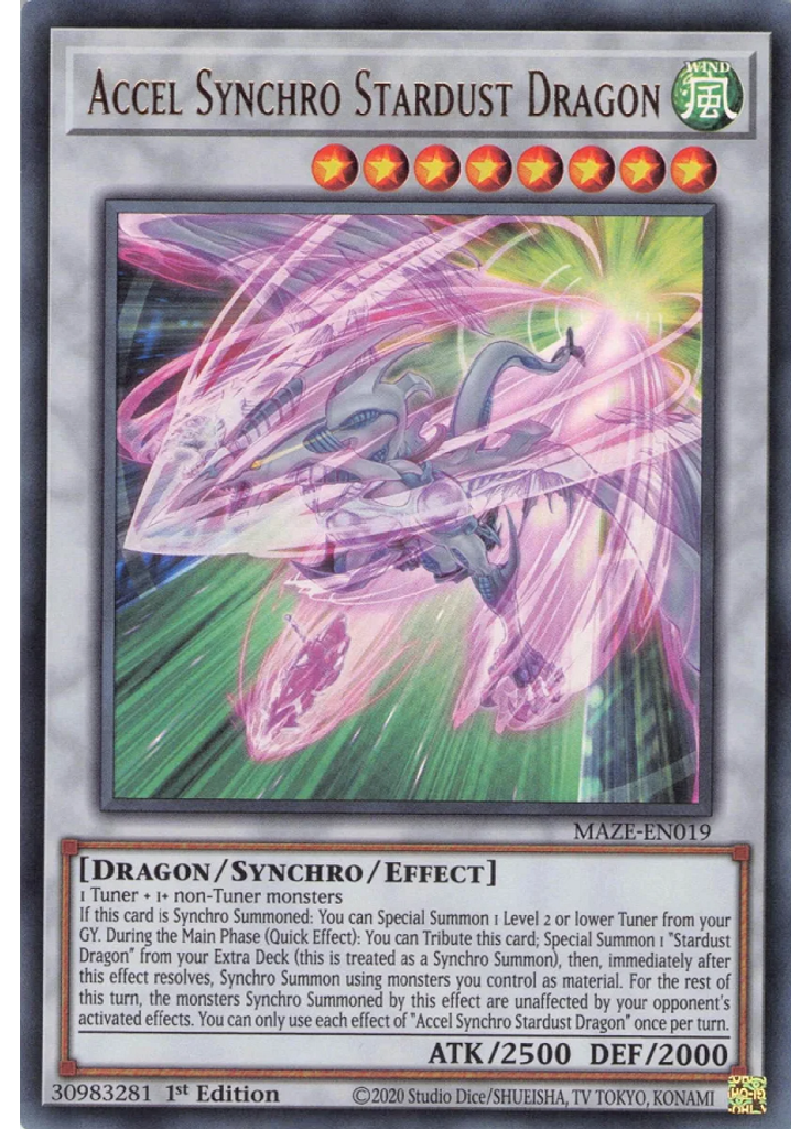 Accel Synchro Stardust Dragon