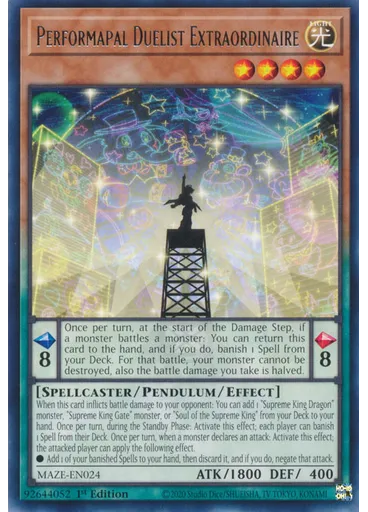 Performapal Duelist Extraordinaire
