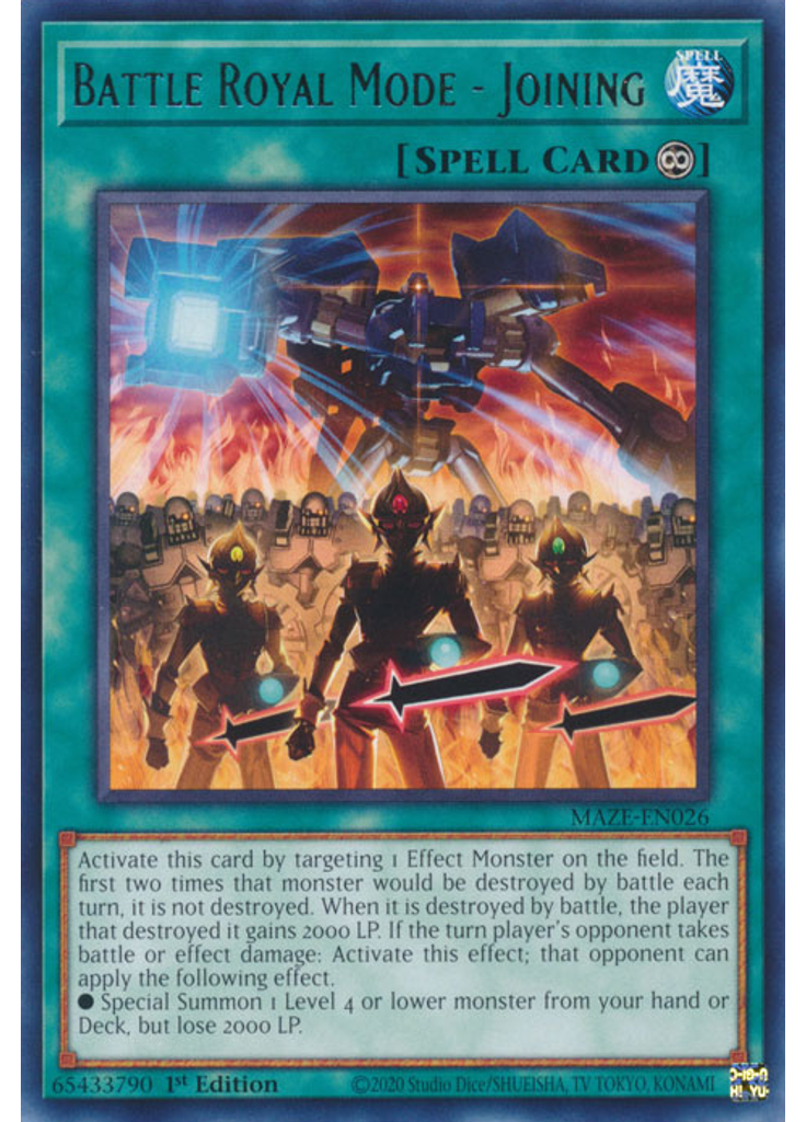 Battle Royal Mode - Joining