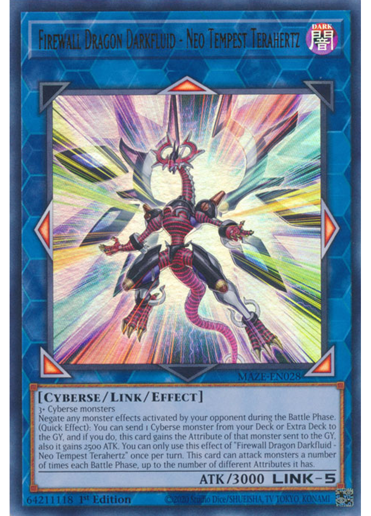 Firewall Dragon Darkfluid - Neo Tempest Terahertz