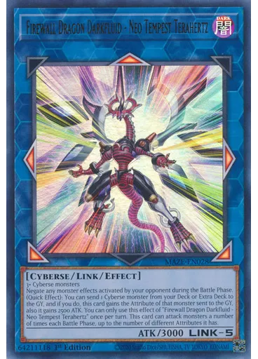 Firewall Dragon Darkfluid - Neo Tempest Terahertz