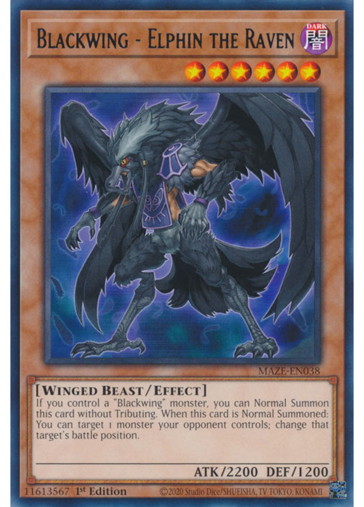 Blackwing - Elphin the Raven