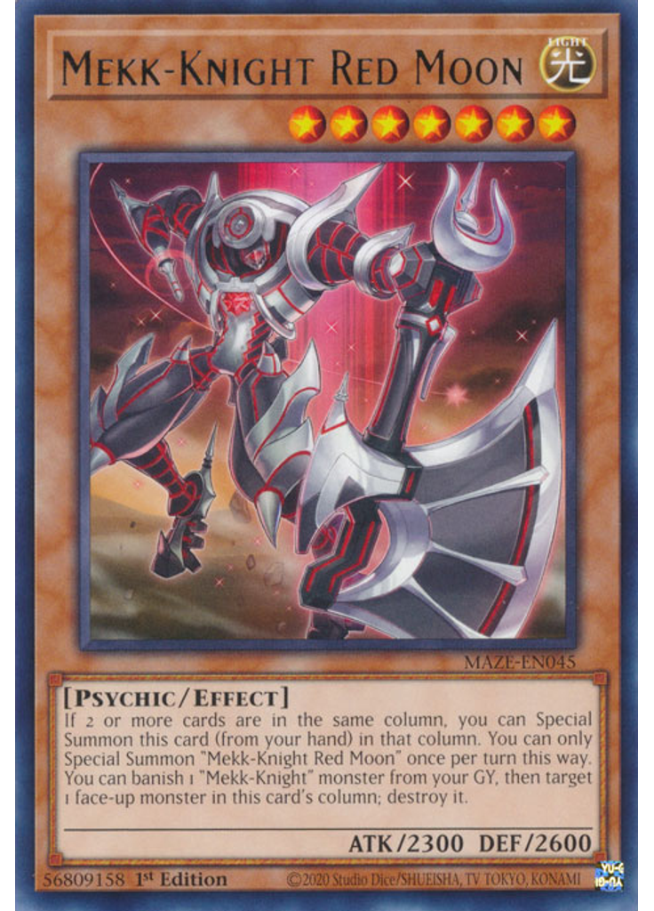Mekk-Knight Red Moon