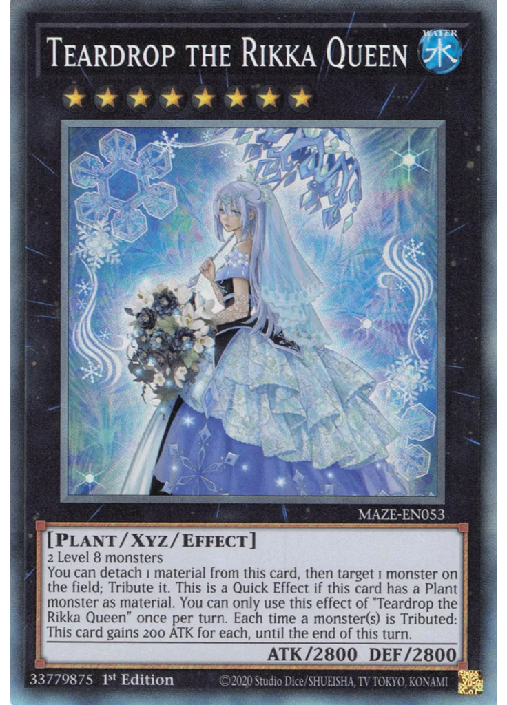 Teardrop the Rikka Queen (Collectors Rare 1st Edition)