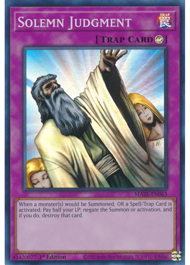 Solemn Judgment