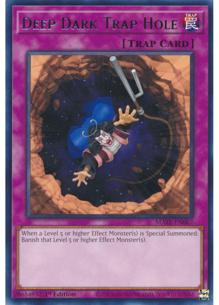 Deep Dark Trap Hole