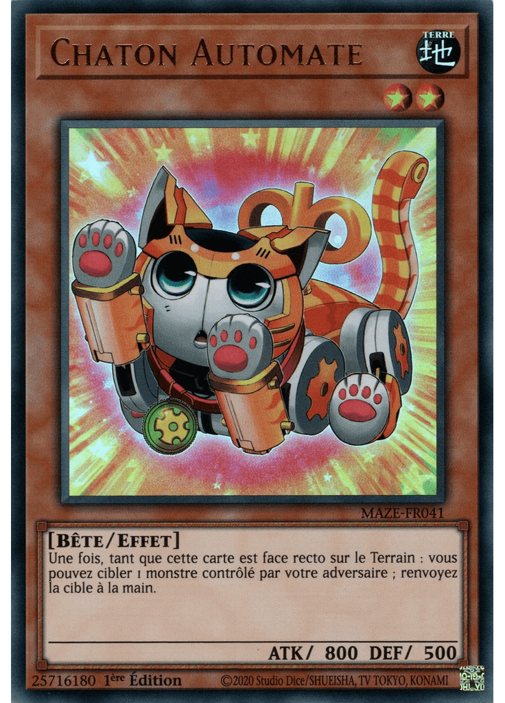 Chaton Automate