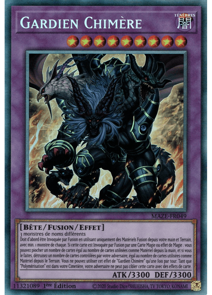 Gardien Chimère (Collectors Rare 1st Edition)