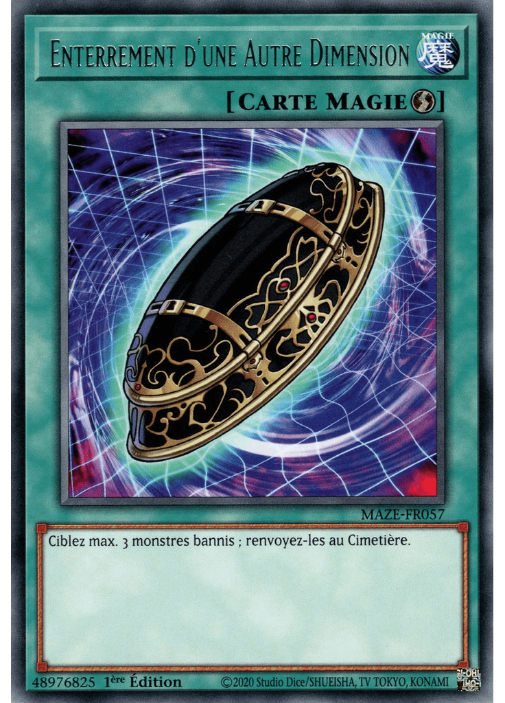 Enterrement d'une Autre Dimension