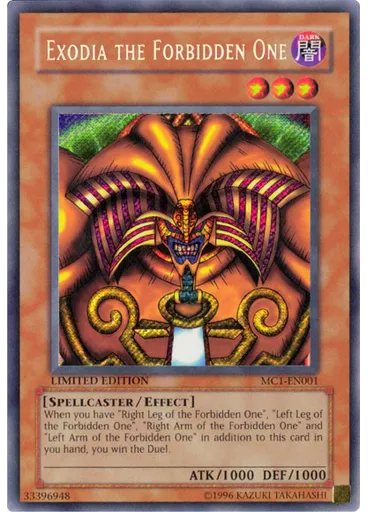 Exodia the Forbidden One — Master Collection Volume 1