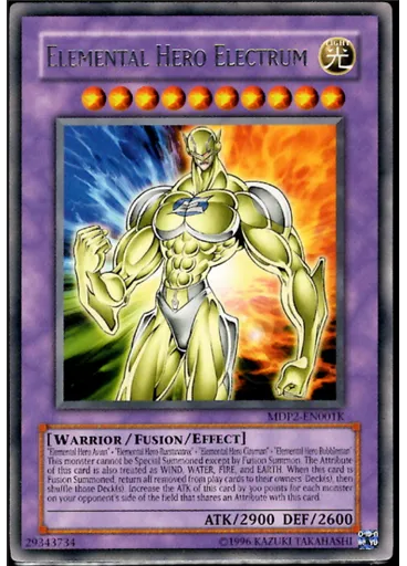Elemental HERO Electrum — Promotional Cards Other