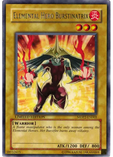 Elemental HERO Burstinatrix