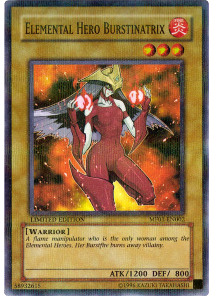 Elemental HERO Burstinatrix