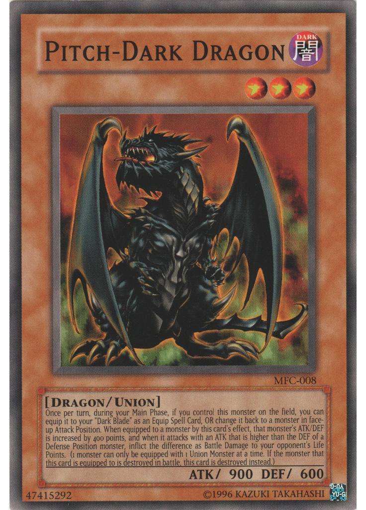 Pitch-Dark Dragon (Common Unlimited)