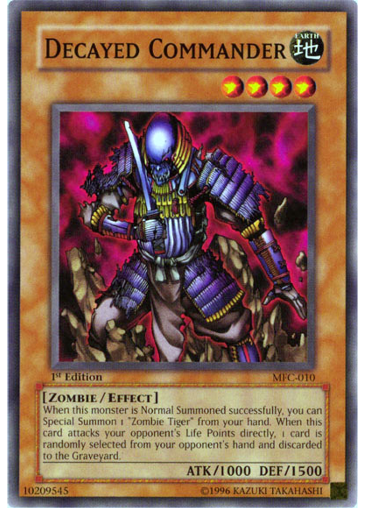 Decayed Commander
