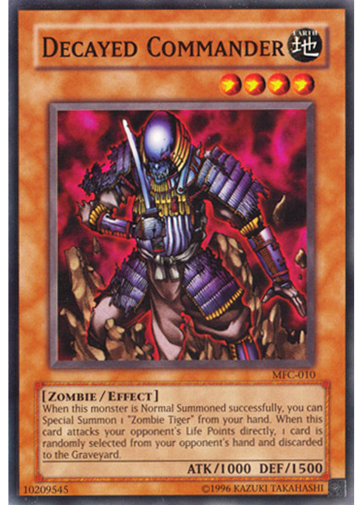 Decayed Commander (Common Unlimited)
