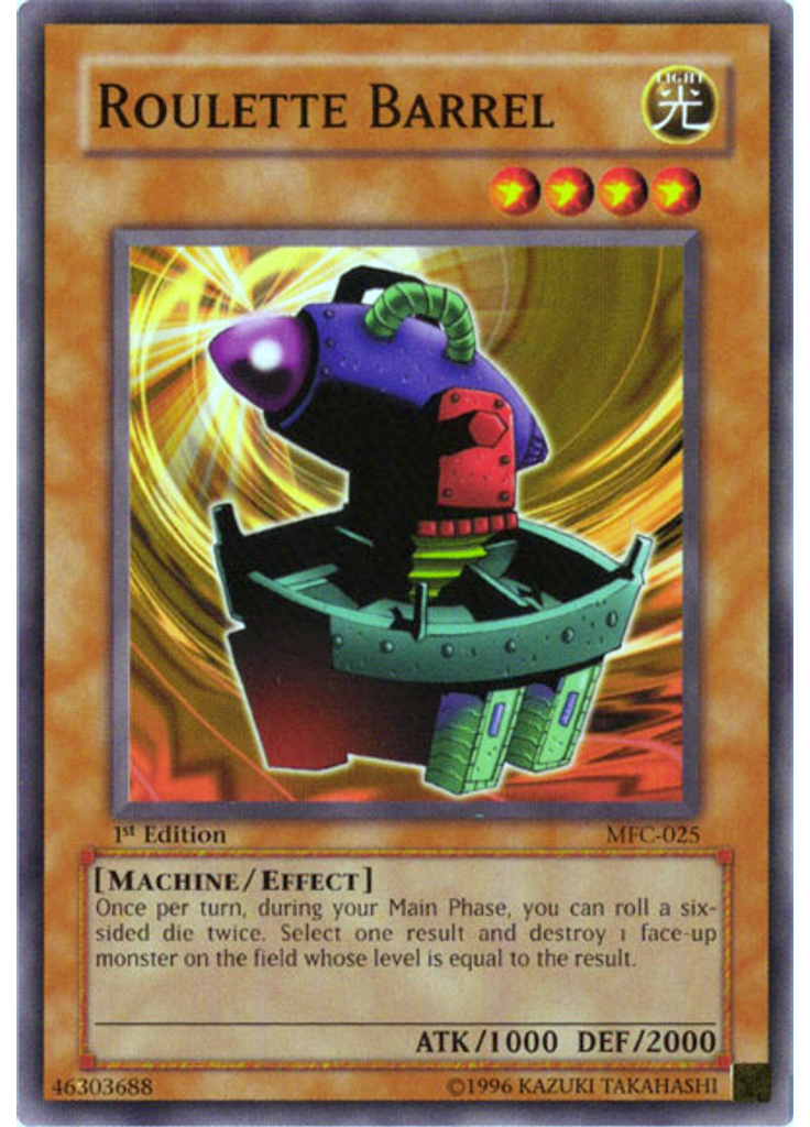 Roulette Barrel