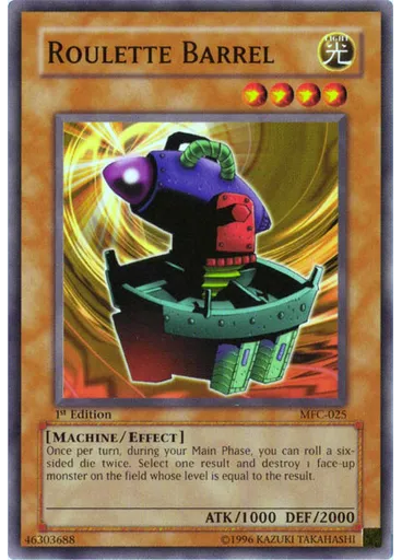 Roulette Barrel