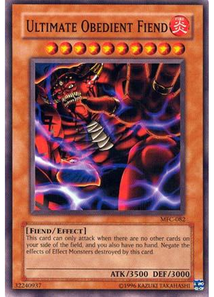 Ultimate Obedient Fiend (Short Print Unlimited)