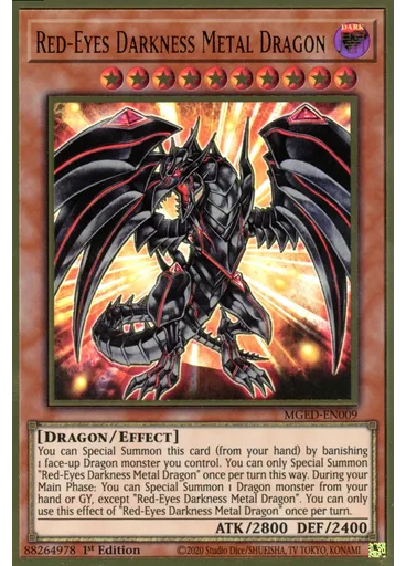 Red-Eyes Darkness Metal Dragon