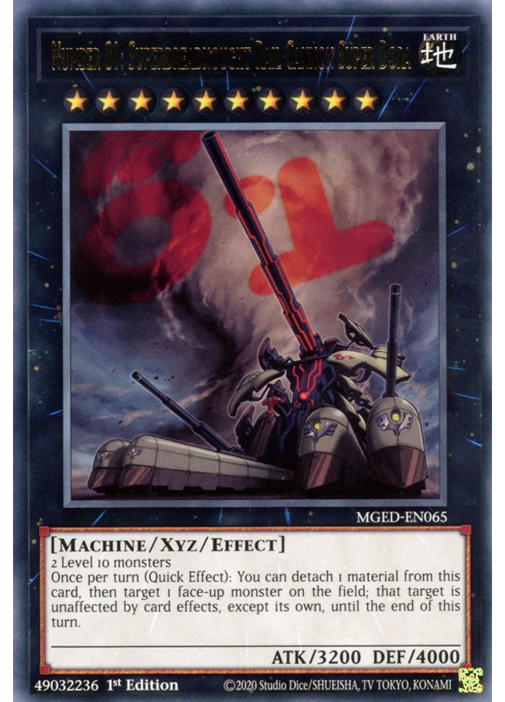 Number 81: Superdreadnought Rail Cannon Super Dora