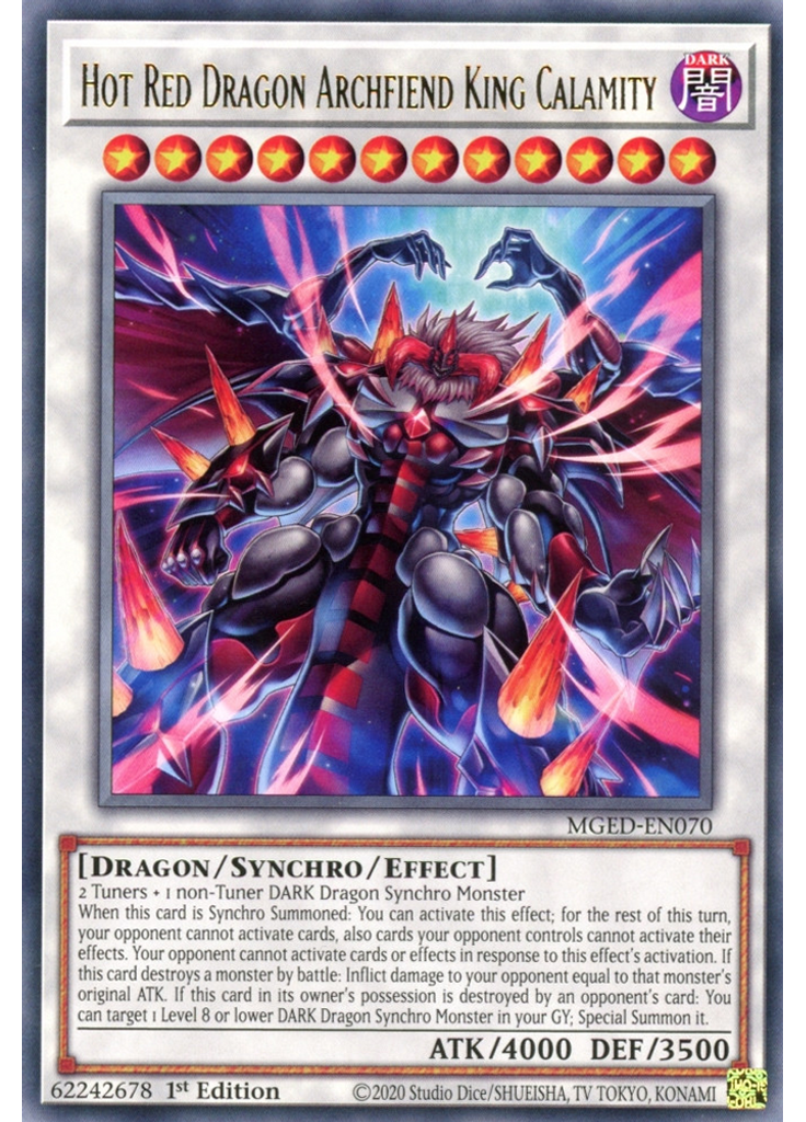 Hot Red Dragon Archfiend King Calamity