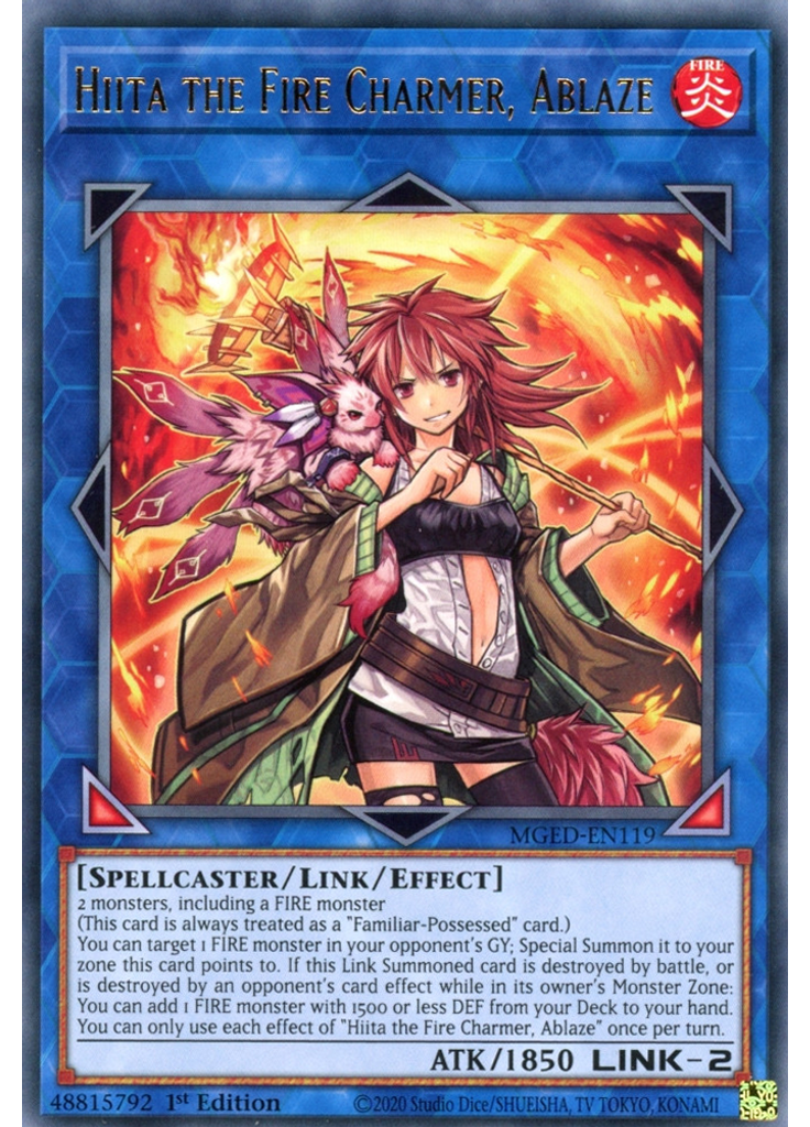 Hiita the Fire Charmer, Ablaze