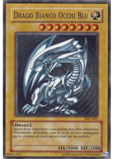 Drago Bianco Occhi Blu (Ultra Rare Unlimited)