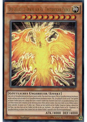 Der geflügelte Drache von Ra - Unsterblicher Phönix