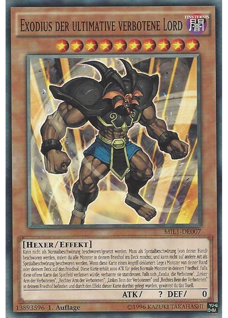 Exodius der ultimative verbotene Lord